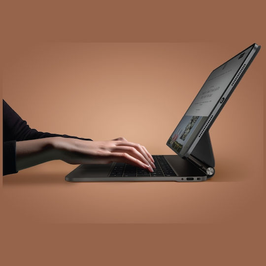 Uniq Flip Cover με Πληκτρολόγιο Καφέ (iPad Pro 11 M4 (2024))