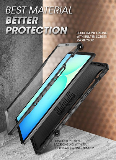 Supcase Unicorn Beetle Pro Flip Cover Μαύρη (Galaxy Tab S10 FE+ Plus 13.1 X620/X626B)