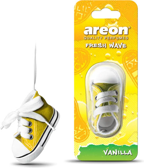 Areon Αρωματικό Κρεμαστό Αυτοκινήτου Fresh Wave Vanilla