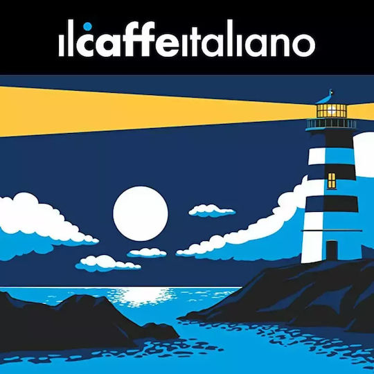 IL Caffe Italiano Kapseln Espresso Haselnuss Entkoffeiniert Kompatibel mit Maschine Nespresso 30Mützen