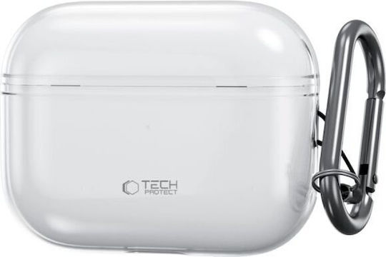 Tech-Protect Flexair Hülle Silikon in Transparent Farbe für Apple AirPods Pro 3
