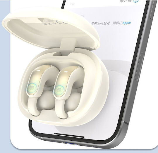 Dudao U20 Pro Open Ear Bluetooth Handsfree Earphones with Charging Case White