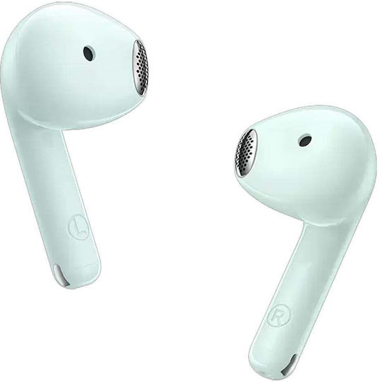 Edifier X2 Plus Earbud Bluetooth хендсфри Слушалки с Устойчивост на Пот и Кутийка за Зареждане Зелен