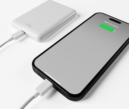 Puro Power Mag MagSafe 5000mAh 20W Power Delivery Λευκό