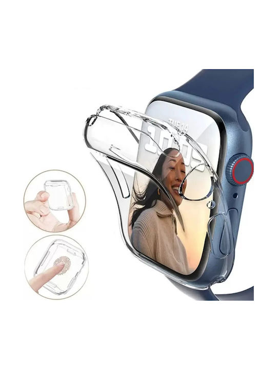 Hurtel Πλαστική Θήκη σε Διάφανο χρώμα για Apple Watch 49mm (Ultra 1/2)