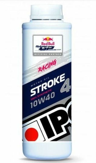 Ipone Stroke4 Racing Sintetic Ulei de motocicletă pentru motoare în patru timpi 10W-40 1lt