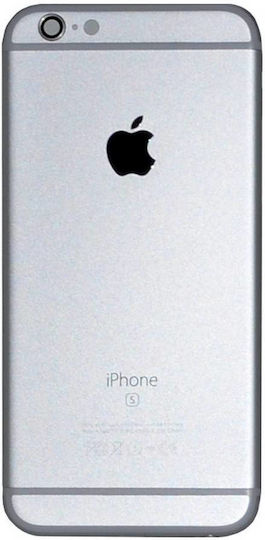 Κапак за замяна на батерията Заден капак Сребрист за Apple iPhone 6S.