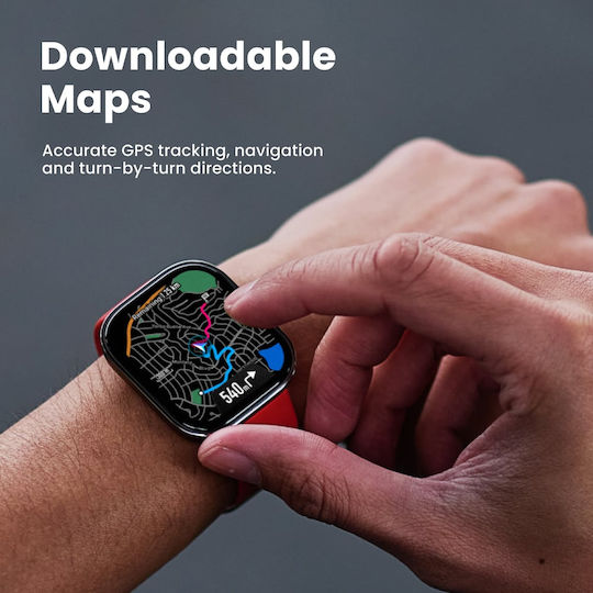 Amazfit Bip 6 46мм Водоустойчив Смартчасовник с Пулсомер (Blush)