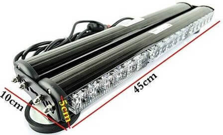 Led Notfall-Autolichter Doppelter Vorne Hinten