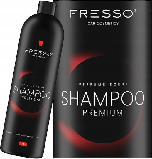 Fresso Autoshampoo With Wax und Aroma Apfel / Rose 1lt