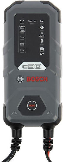 Bosch C30 Încărcător Baterie Auto 12V