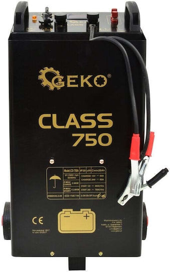 Geko Class 750 Battery Charger Car & Motorcycle Battery Charger 12V