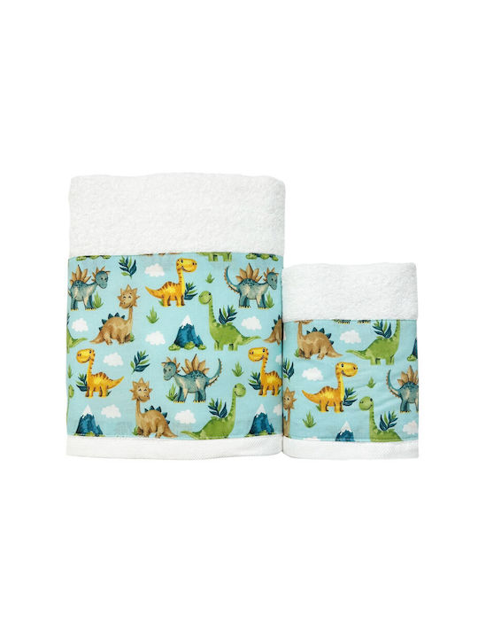 Bunny Bebe Set Babyhandtücher 2 Stück Lama Gewicht 500gr/m²