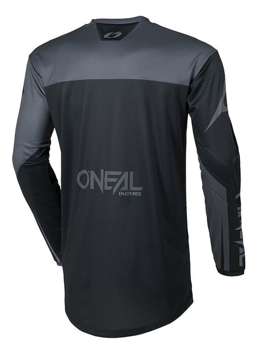 O'Neal Element Racewear Мъжки Блуза за мотокрос Дълъг ръкав Черен Цвят