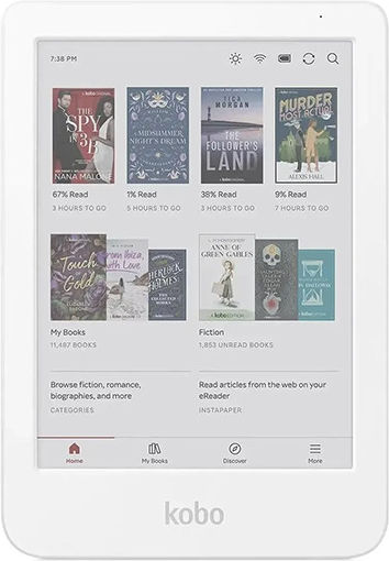 Kobo Clara Colour 6" (16GB) Λευκό