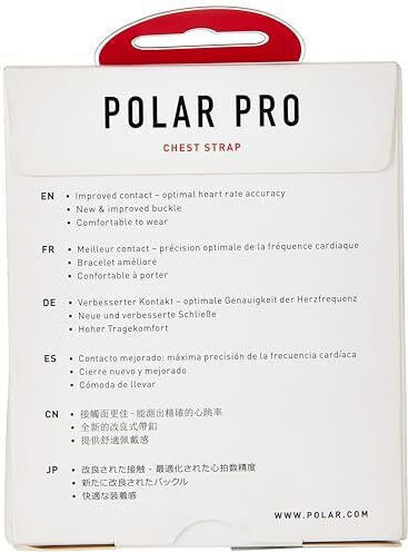 Polar Pro Chest Strap Zubehör für Herzfrequenzmessgeräte Schwarz ()