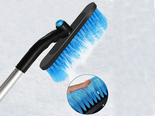 Telescopic Car Scraper Folding Brush 2 in 1 Windows Ice & Snow Adjustable Length 57 to 72 Cm