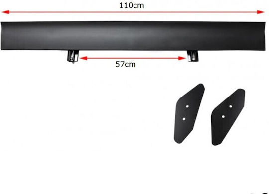 Αεροτομή Πορτ Μπαγκάζ από Αλουμίνιο Universal 110cm με Βάσεις