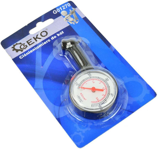 Geko Analog Tire Pressure Gauge