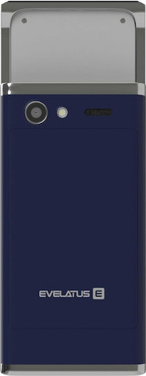 Evelatus Myriad Dual Sloturi SIM Telefon cu Butoane Meniu în Limba Engleză Albastru Închis