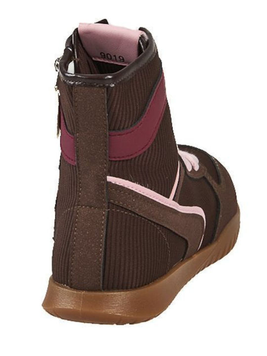 Damen Stiefel Coffee