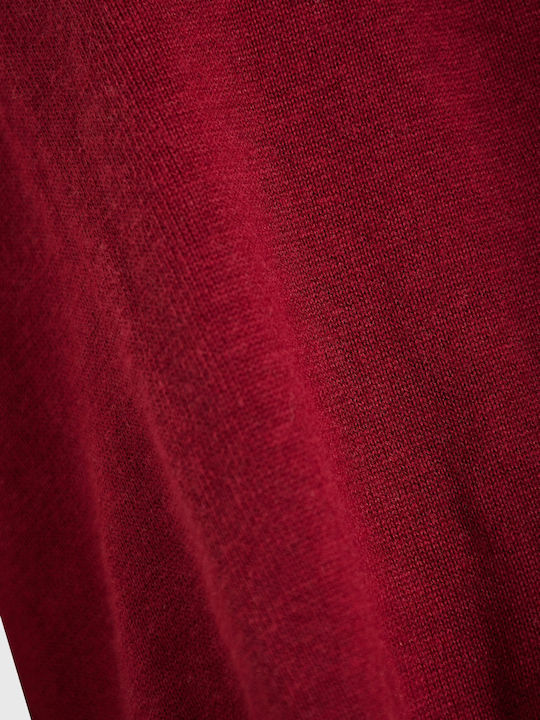 Women's Sweater Cotton Burgundy