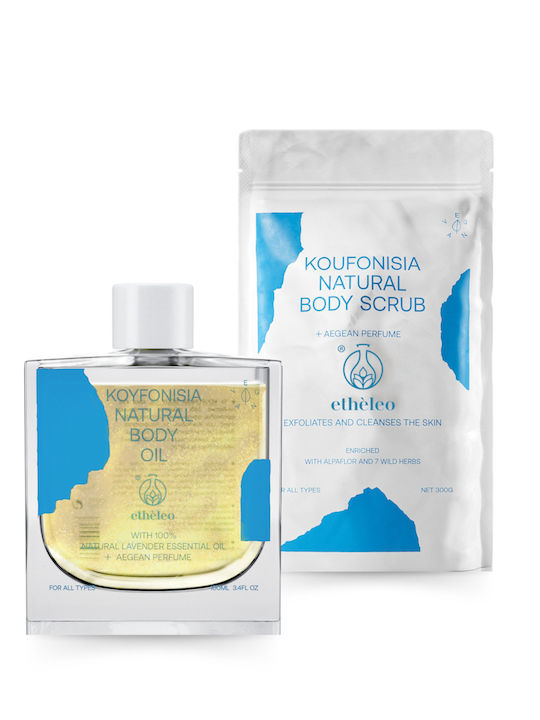 Etheleo Shimmering Fresh Box Koufonisia Set Îngrijire pentru Strălucire Etheleo Shimmering Fresh Box Koufonisia Set Îngrijire pentru Strălucire