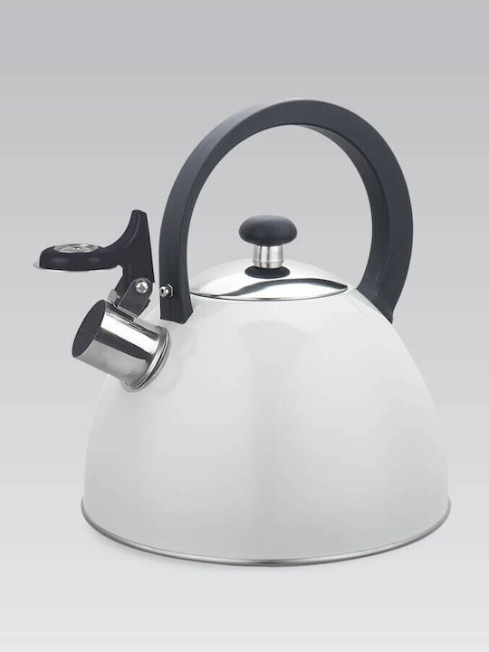 Maestro Τσαγιέρα Ανοξείδωτη Μαύρη 2500ml