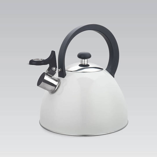 Maestro Τσαγιέρα Ανοξείδωτη Μαύρη 2500ml