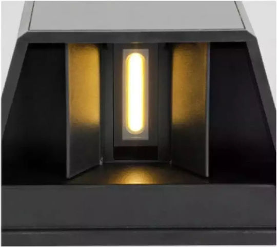 Wall Mounted Solar Light 0.9W 300lm with Photocell IP66