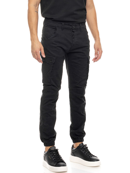 Cover Trousers Cargo Elastic Black