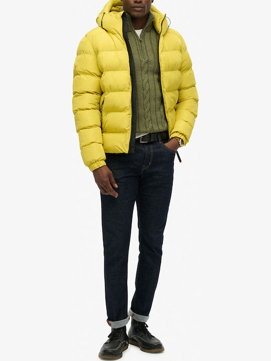 Jacke Puffer Yellow