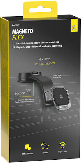 Lampa Car Mobile Mount with Magnet Black