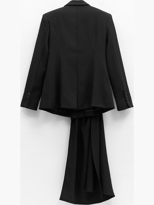 Eleh Blazer pentru femei Sacou Black
