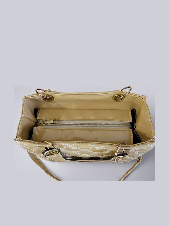 Women's Bag Handbag Beige