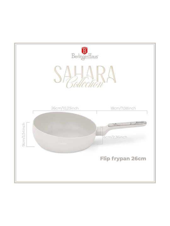 Berlinger Haus Flip Pan Made of Stainless Steel with Non-Stick Coating 26cm