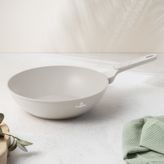 Berlinger Haus Wok made of Stainless Steel with Stone Coating 28cm