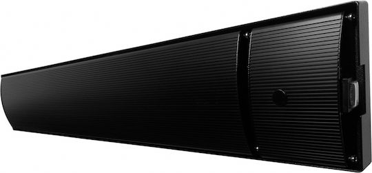Електрическа Отоплителна Печка За Тераса Eurom Heatpanel 1500 Rc Черна