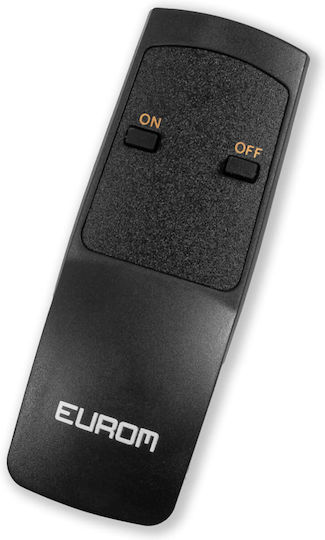 Електрическа Отоплителна Печка За Тераса Eurom Heatpanel 1500 Rc Черна