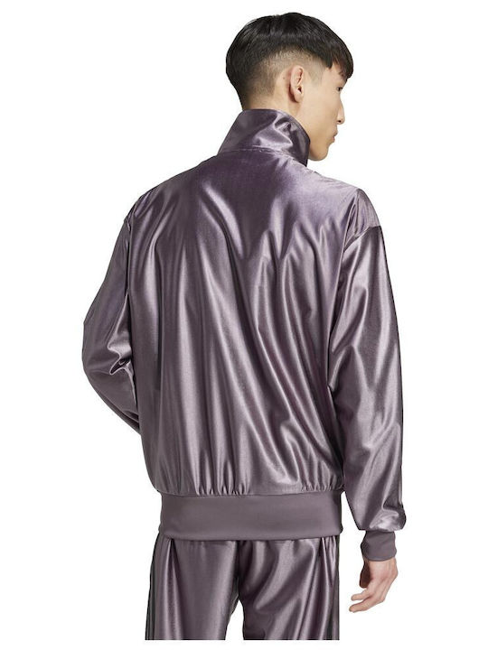 Lederjacke Herren Lila Kunstlederjacke Adidas Track Top Herren