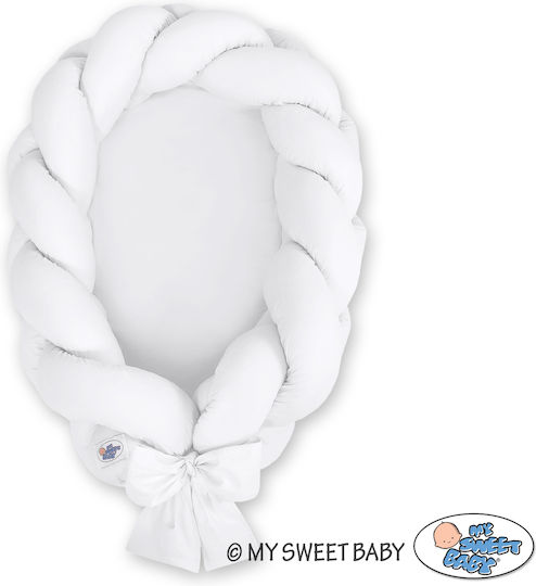 My Sweet Baby Baby Nestkissen White