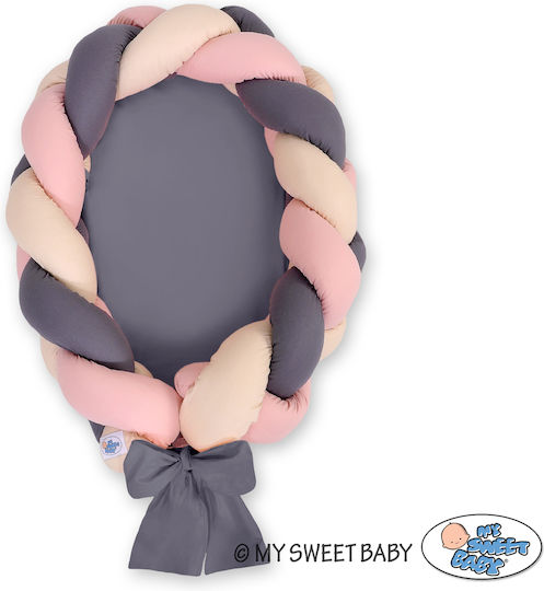 My Sweet Baby Baby Nestkissen Beige, Dusty Pink, Anthracite