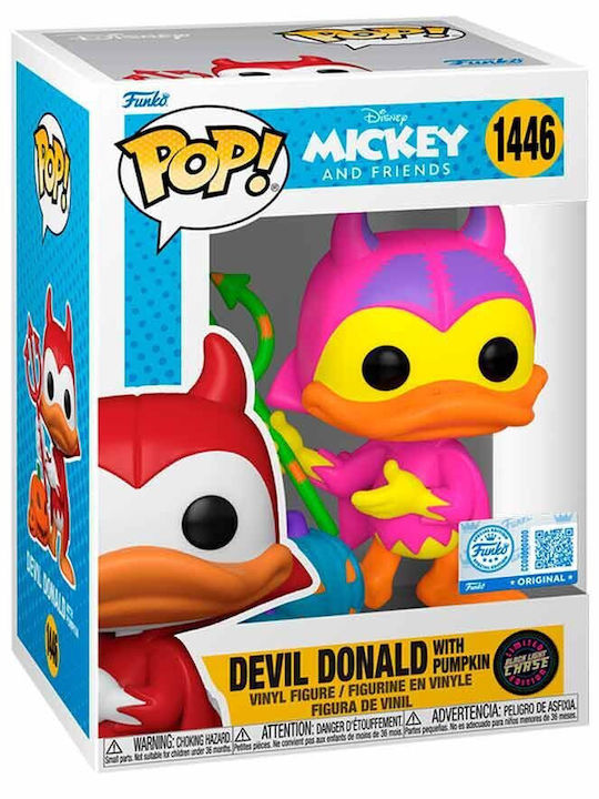 Funko Pop! Movies: Mickey And Friends - Devil Donald 1446 Chase Funko Pop! Movies: Mickey And Friends - Devil Donald 1446 Chase