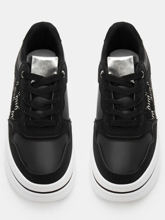 Γυναικεία Flatforms Sneakers Μαύρο