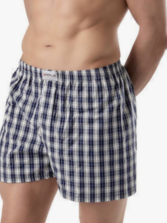 Ανδρικά Μποξεράκια Πολύχρωμα Καρό 6Pack