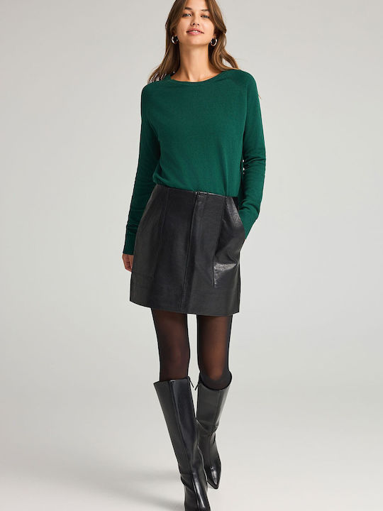 Women's Sweater Cotton Green