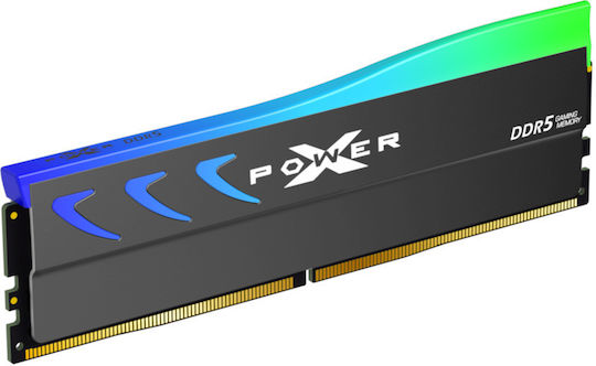 Silicon Power Power Storm RGB 16GB DDR5 RAM с Скорост 6000 за Настолен Компютър