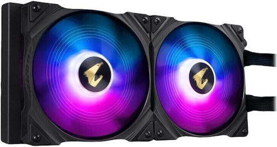 Gigabyte Aorus Waterforce 280 Water Cooling System AIO CPU With 2 Fans 140mm And ARGB Lighting