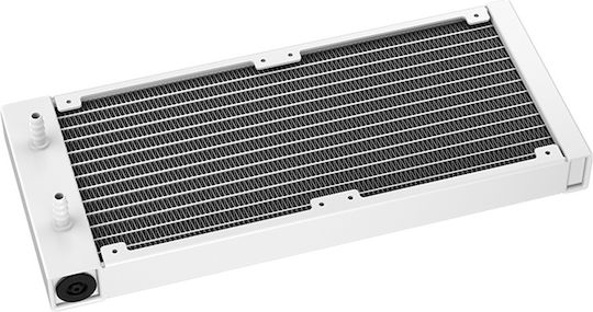 Deepcool LE240 v2 Water Cooling AIO CPU With 2 Fans 120mm And ARGB Lighting White