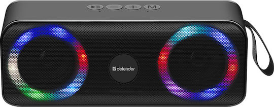 Defender Q1 Bluetooth Speaker 10W with Radio and Battery Life up to 3 hours Black